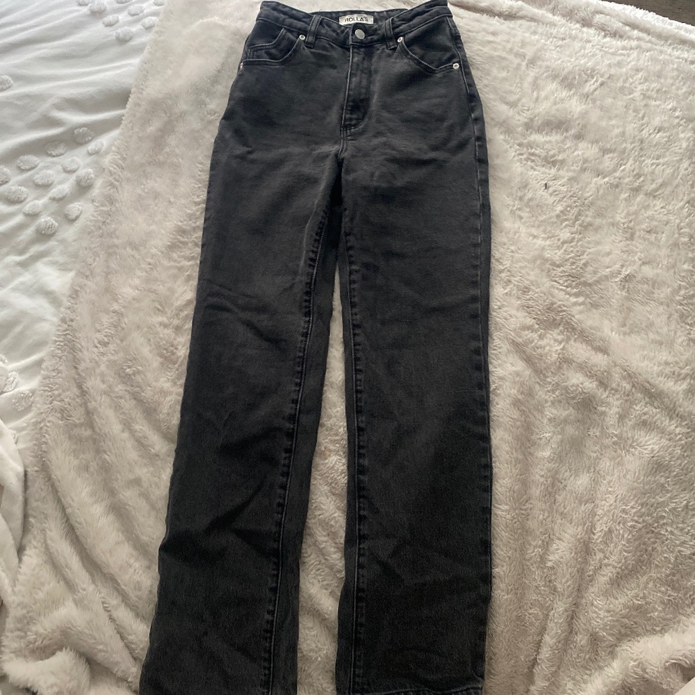 Women’s Rollas High Rise Straight Jeans